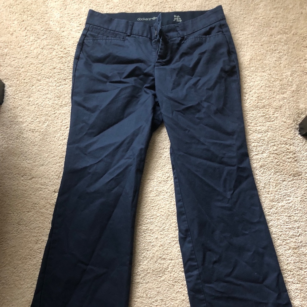 Dockers blue khakis